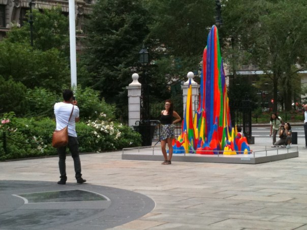 Solomon "Sol" LeWitt (September 9, 1928 – April 8, 2007) was an American artist linked to various movements, including Conceptual art and Minimalism.[1] LeWitt came to fame in the late 1960s with his wall drawings and "structures" (a term he preferred instead of "sculptures") but was prolific in a wide range of media including drawing, printmaking, photography, and painting. He has been the subject of hundreds of solo exhibitions in museums and galleries around the world since 1965.