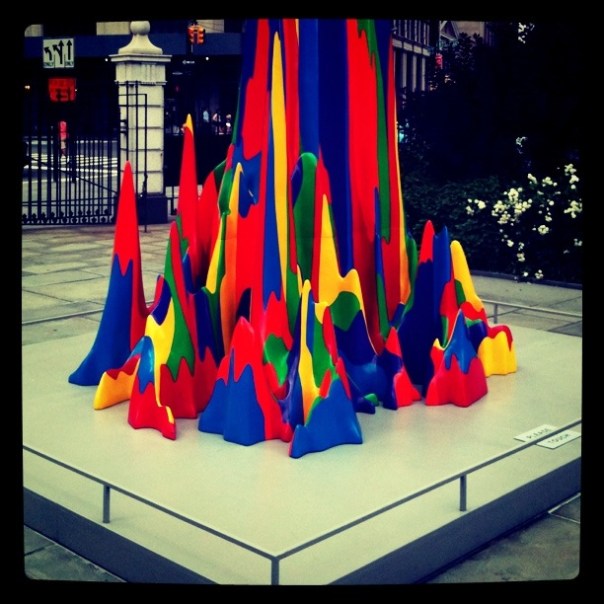 Solomon "Sol" LeWitt (September 9, 1928 – April 8, 2007) was an American artist linked to various movements, including Conceptual art and Minimalism.[1] LeWitt came to fame in the late 1960s with his wall drawings and "structures" (a term he preferred instead of "sculptures") but was prolific in a wide range of media including drawing, printmaking, photography, and painting. He has been the subject of hundreds of solo exhibitions in museums and galleries around the world since 1965.