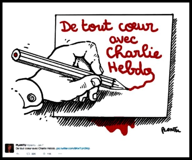 Artist Pay Tribute To Charley Hebdo 