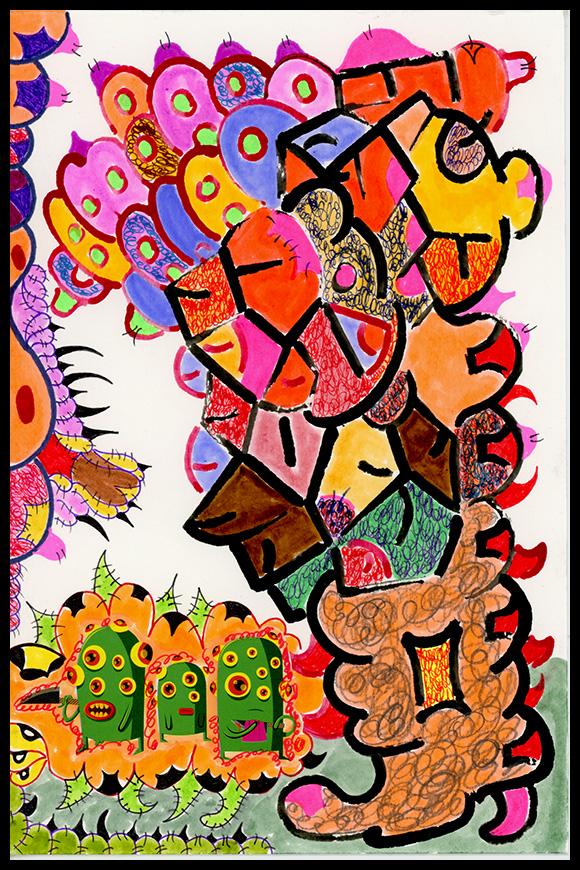 Works On Paper Series, late 2015 edition. 6x9"in 